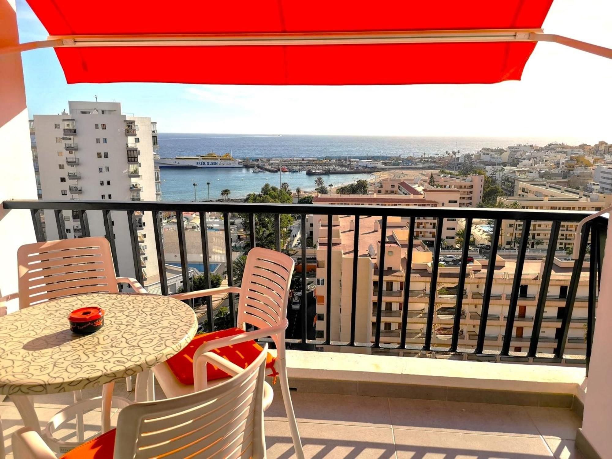 Los Cristianos Appartement Orange Trees Vue Mer Panoramique المظهر الخارجي الصورة