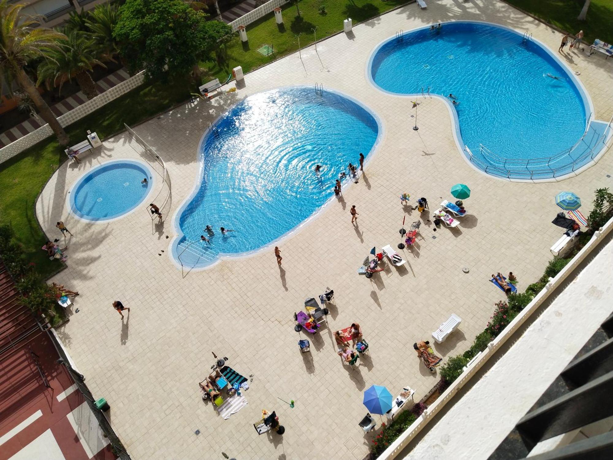 Los Cristianos Appartement Orange Trees Vue Mer Panoramique المظهر الخارجي الصورة