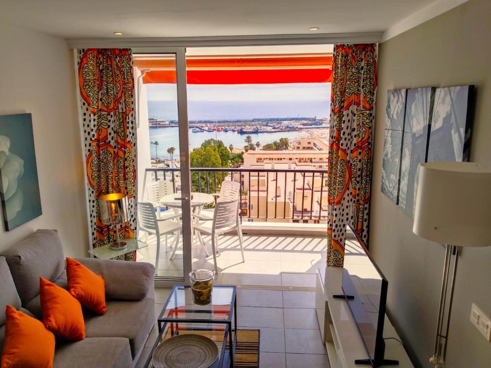 Los Cristianos Appartement Orange Trees Vue Mer Panoramique المظهر الخارجي الصورة