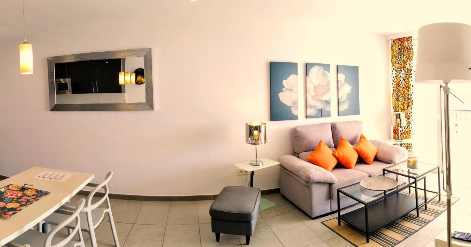 Los Cristianos Appartement Orange Trees Vue Mer Panoramique المظهر الخارجي الصورة